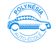 Polynésia auto-école Logo
